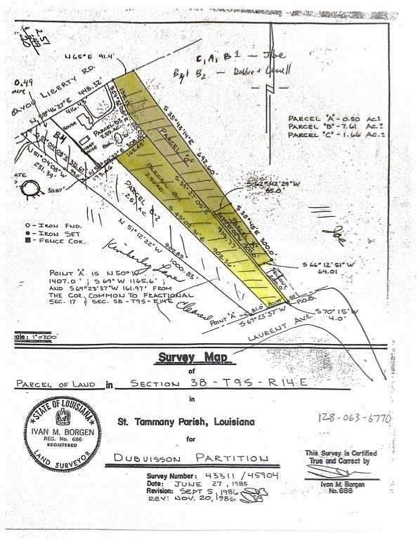 5 Acres of Land for Sale in Slidell, Louisiana