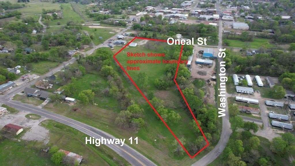 5.215 Acres of Improved Commercial Land for Lease in Commerce, Texas