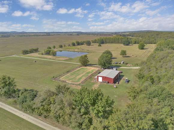 40.85 Acres of Land with Home for Sale in Charleston, Arkansas