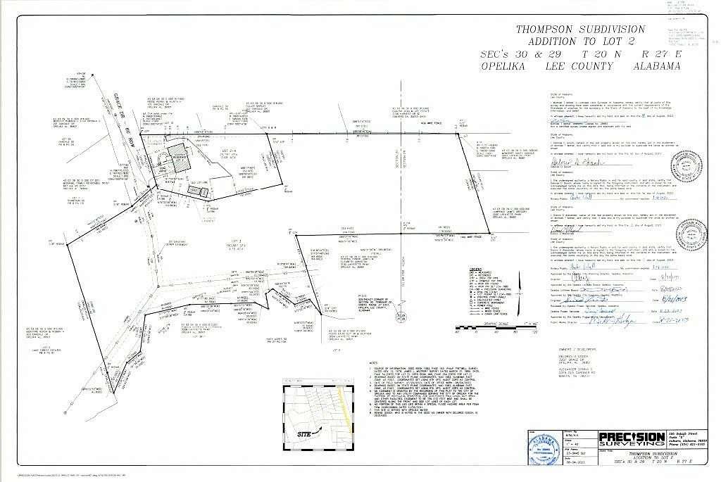 3.78 Acres of Residential Land for Sale in Opelika, Alabama