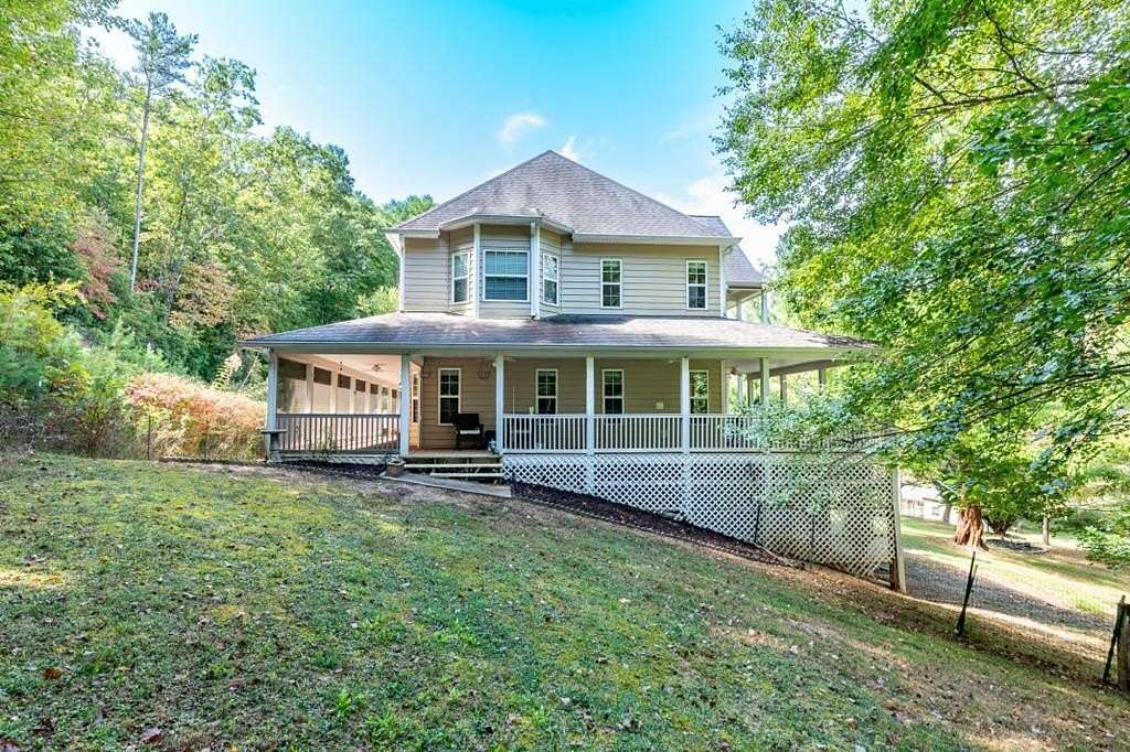 14 Acres of Land with Home for Sale in Morganton, Georgia