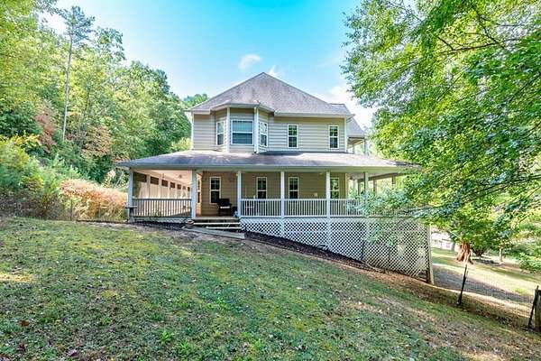 14 Acres of Land with Home for Sale in Morganton, Georgia