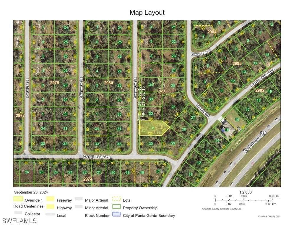 0.25 Acres of Residential Land for Sale in Port Charlotte, Florida