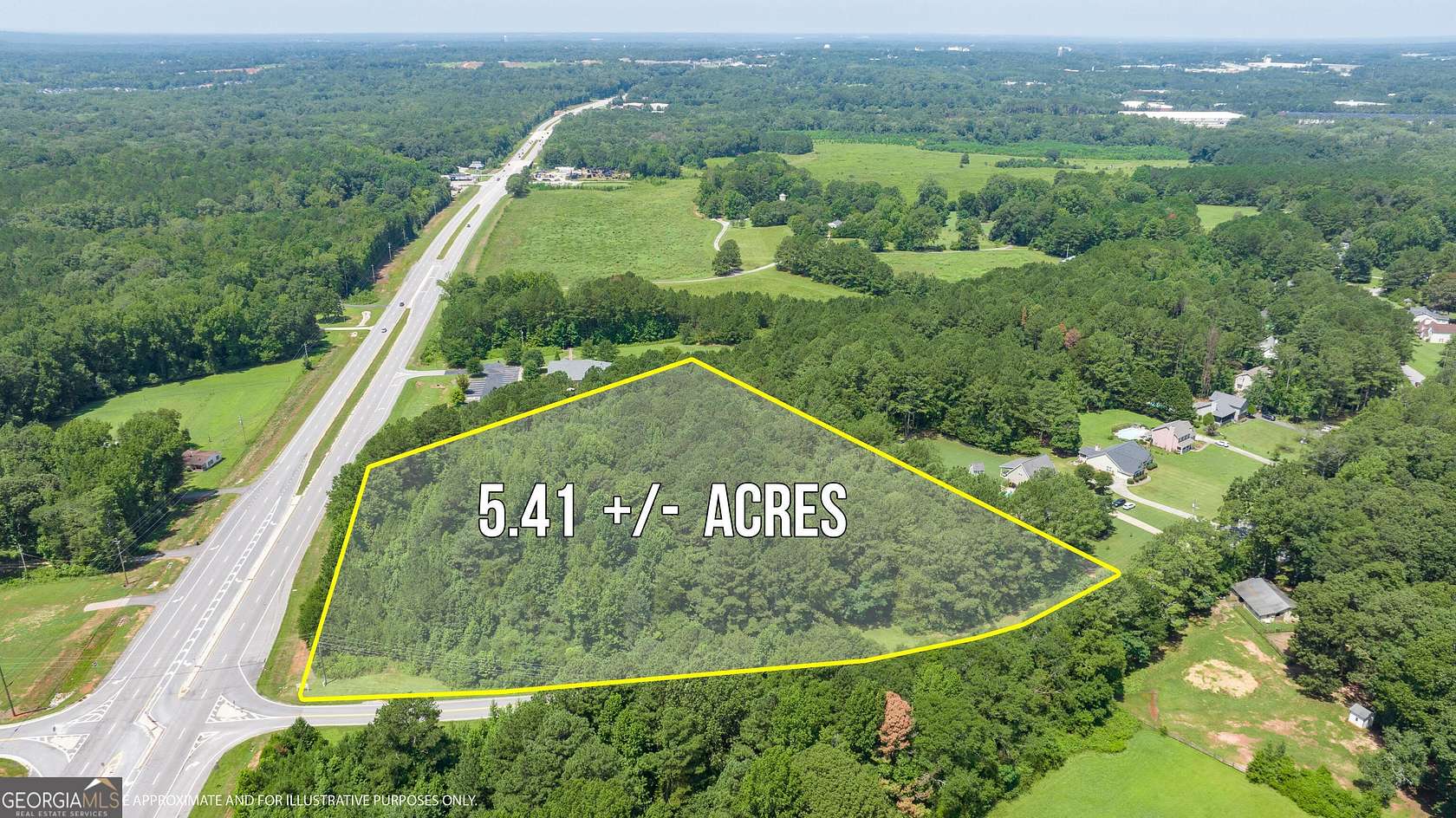 5.41 Acres of Commercial Land for Sale in Covington, Georgia