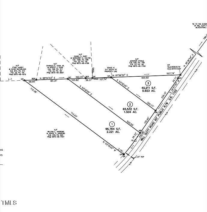 2.22 Acres of Land for Sale in Butner, North Carolina