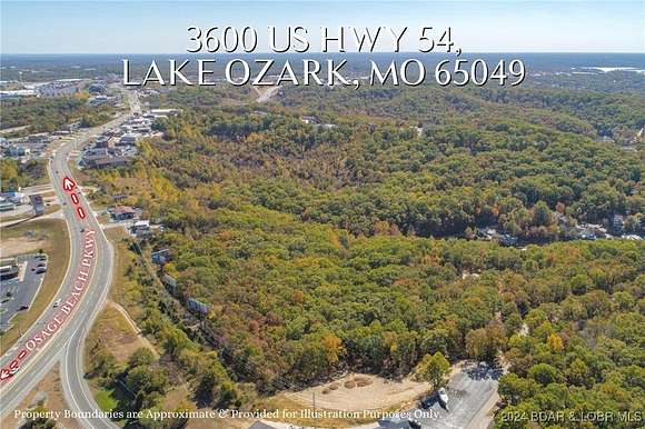 46.56 Acres of Improved Commercial Land for Sale in Lake Ozark, Missouri