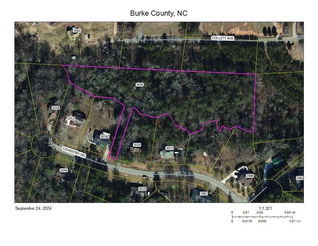 3.08 Acres of Residential Land for Sale in Morganton, North Carolina