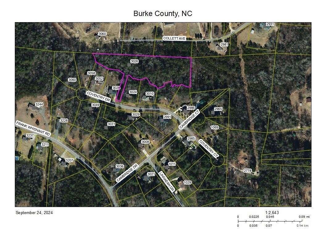 3 Acres of Residential Land for Sale in Morganton, North Carolina