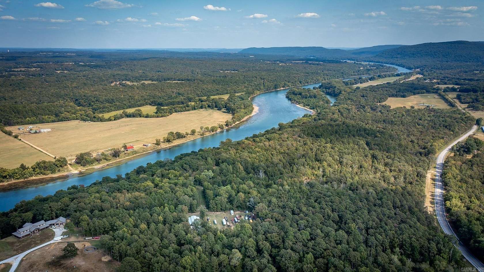 158 Acres of Recreational Land for Sale in Mountain View, Arkansas