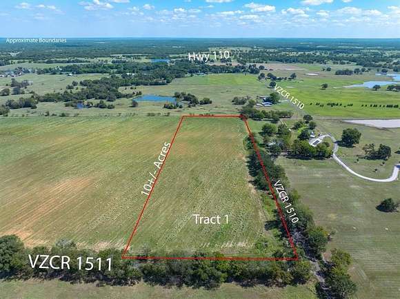 10 Acres of Land for Sale in Grand Saline, Texas