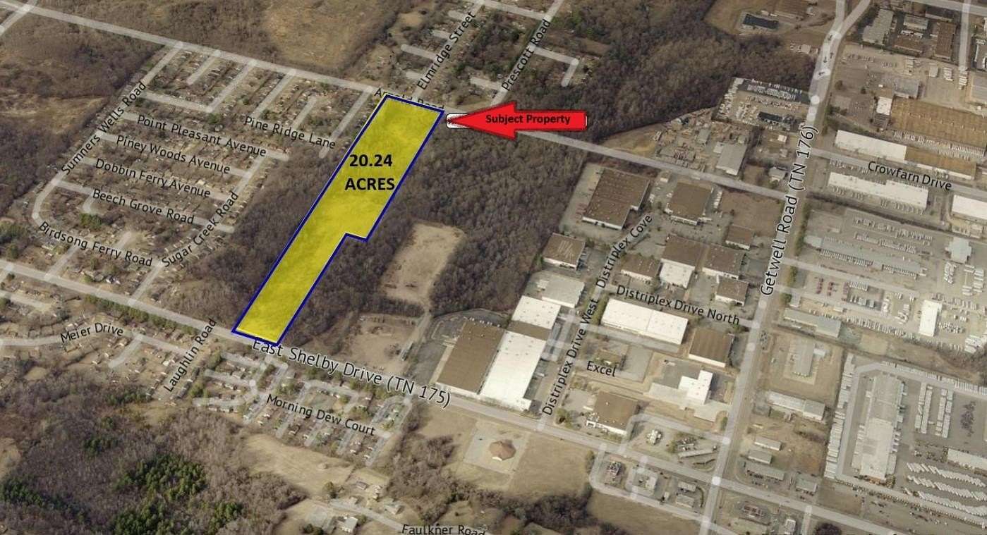 20.24 Acres of Land for Sale in Memphis, Tennessee