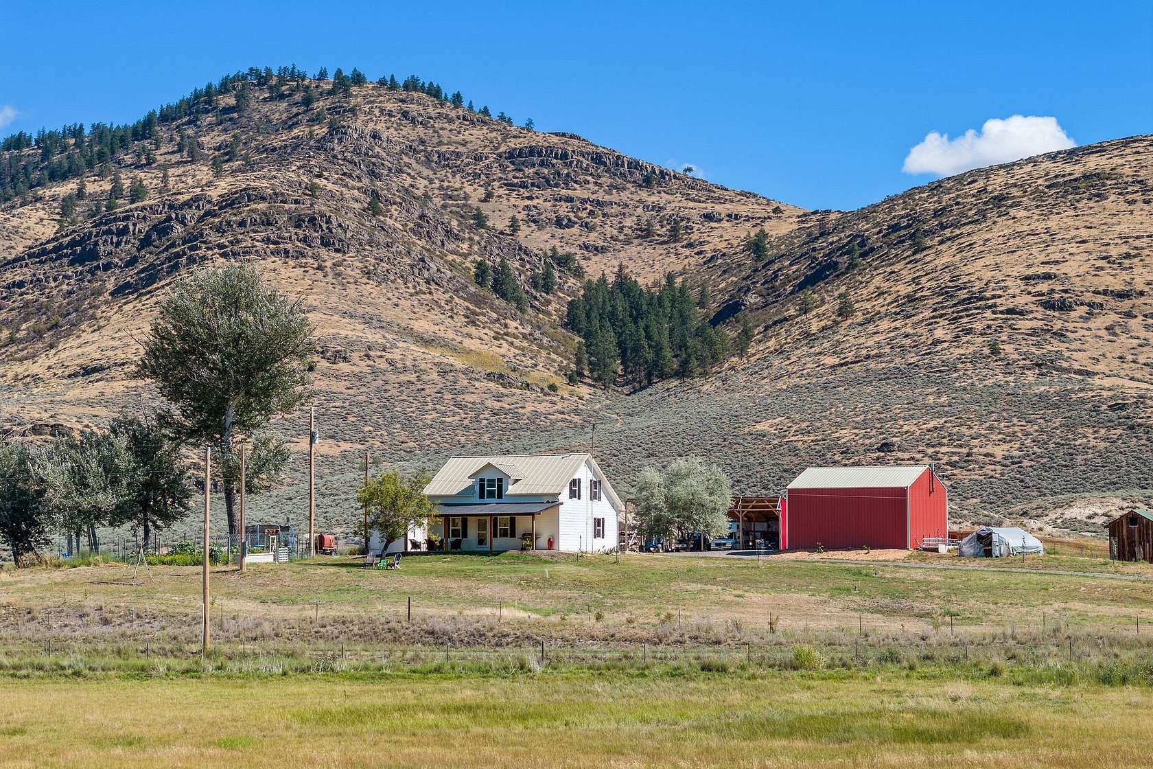 392.38 Acres of Agricultural Land with Home for Sale in Hot Springs, Montana