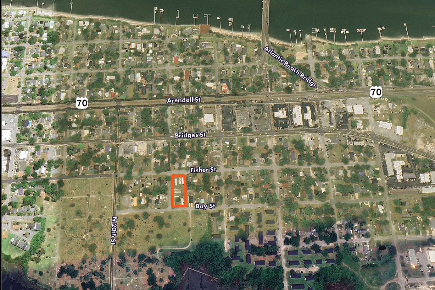 0.57 Acres of Land for Sale in Morehead City, North Carolina