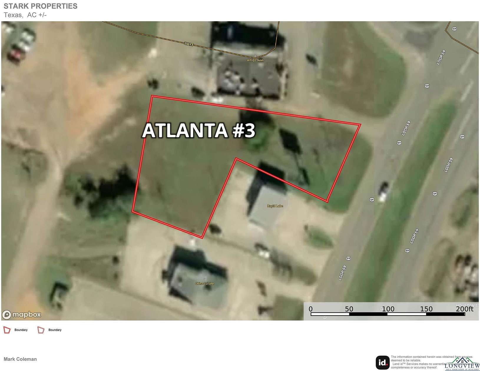 0.67 Acres of Commercial Land for Sale in Atlanta, Texas