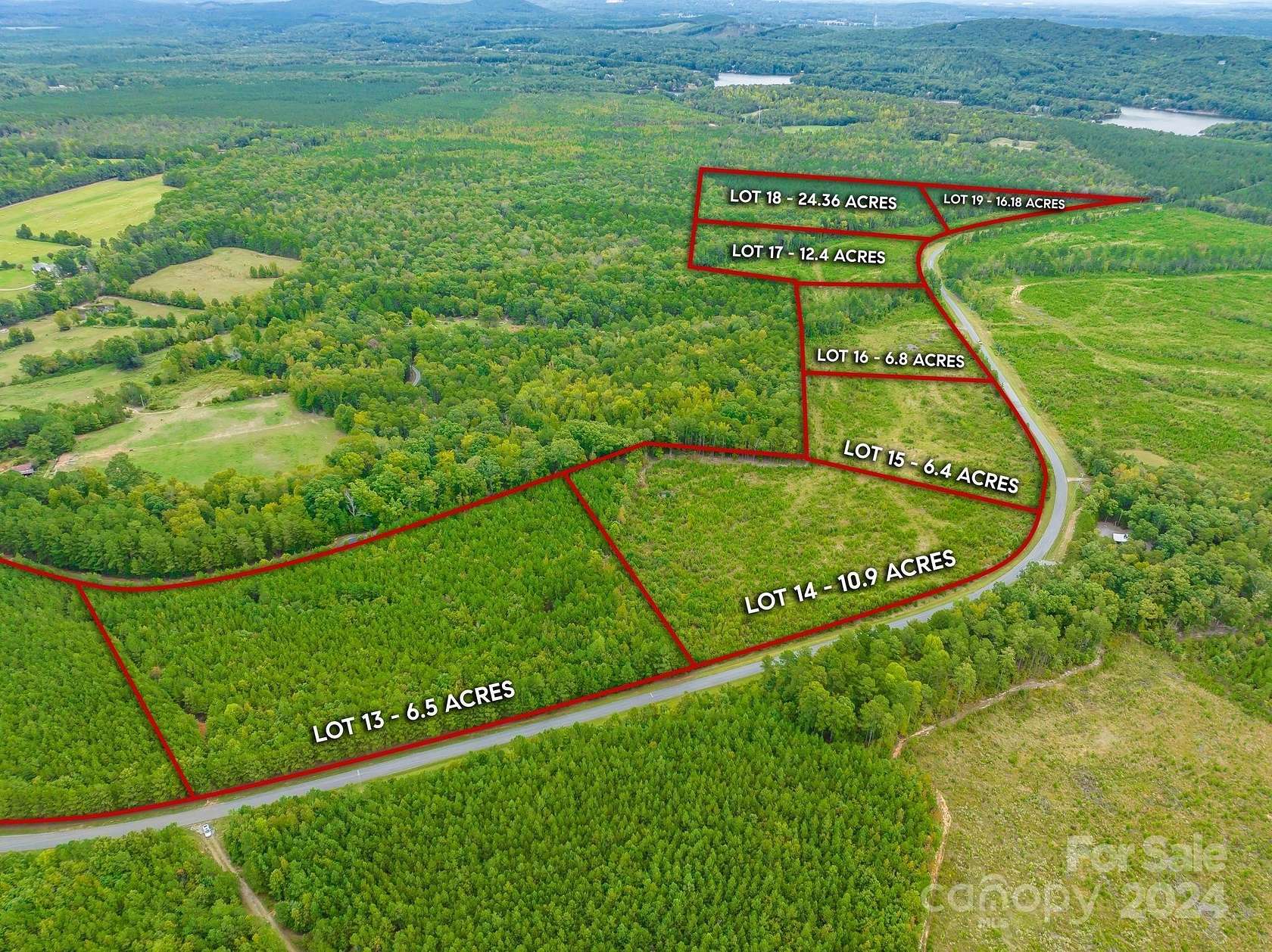 12.4 Acres of Land for Sale in Lexington, North Carolina