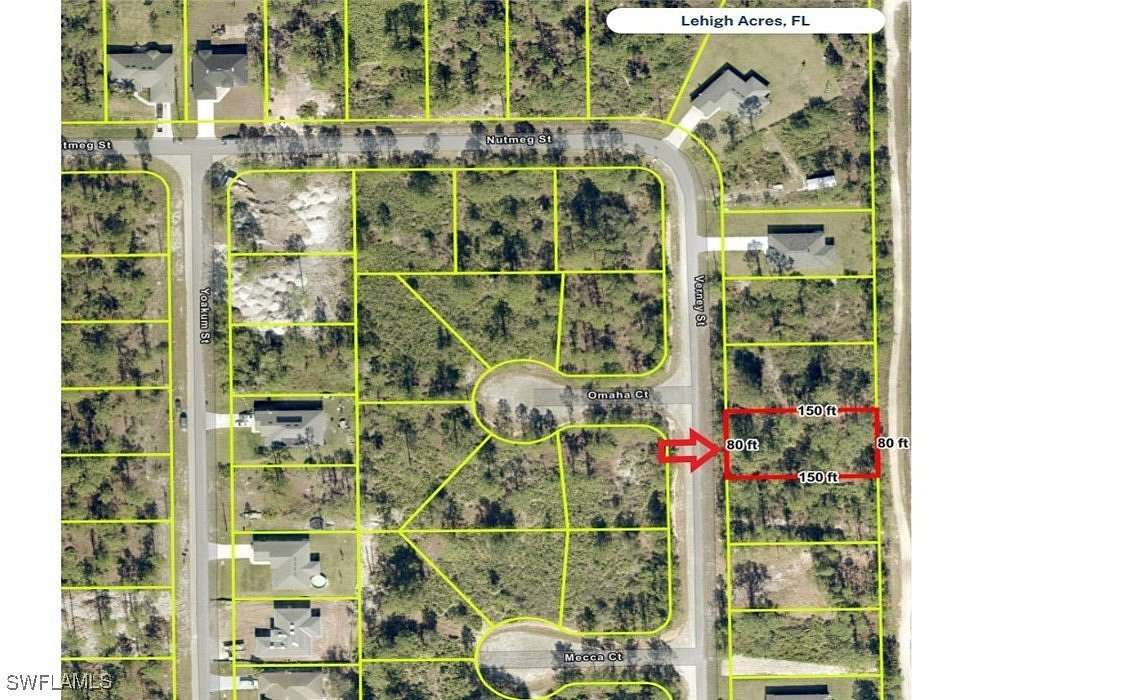 0.275 Acres of Residential Land for Sale in Lehigh Acres, Florida