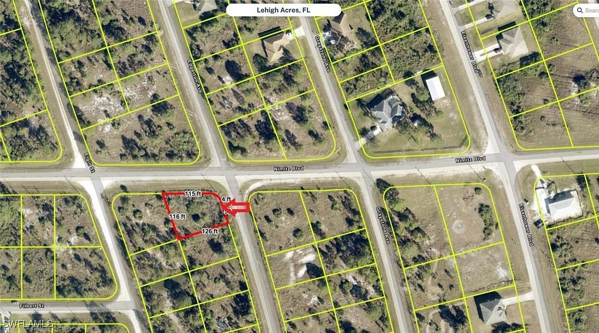 0.274 Acres of Residential Land for Sale in Lehigh Acres, Florida