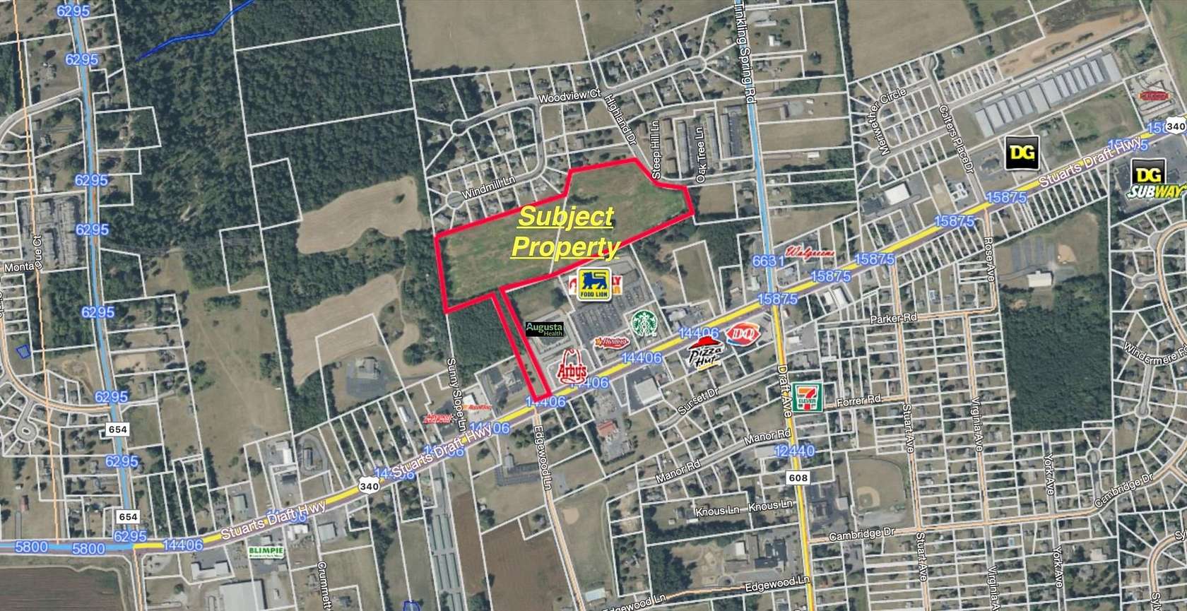 19 Acres of Land for Sale in Stuarts Draft, Virginia