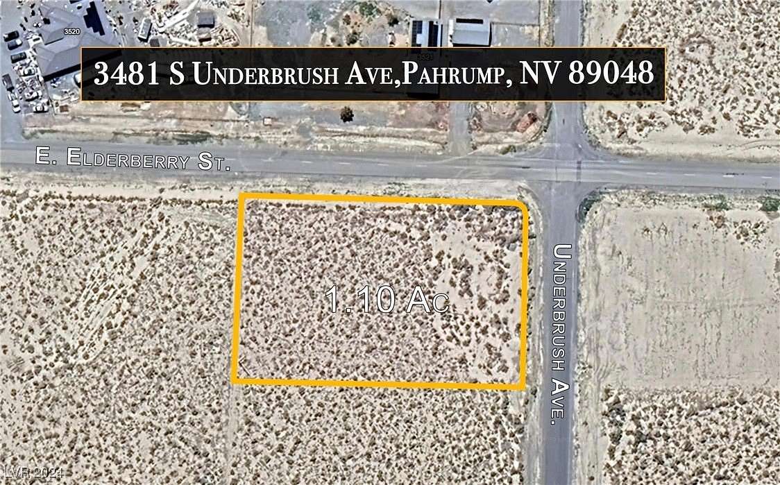 1.1 Acres of Land for Sale in Pahrump, Nevada