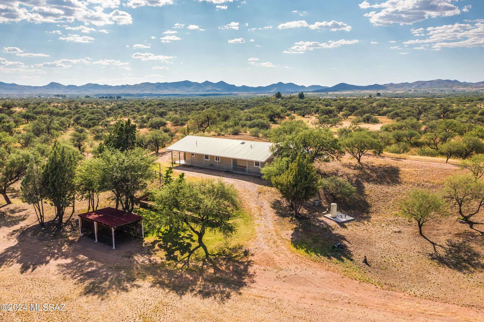 10.33 Acres of Land with Home for Sale in Arivaca, Arizona