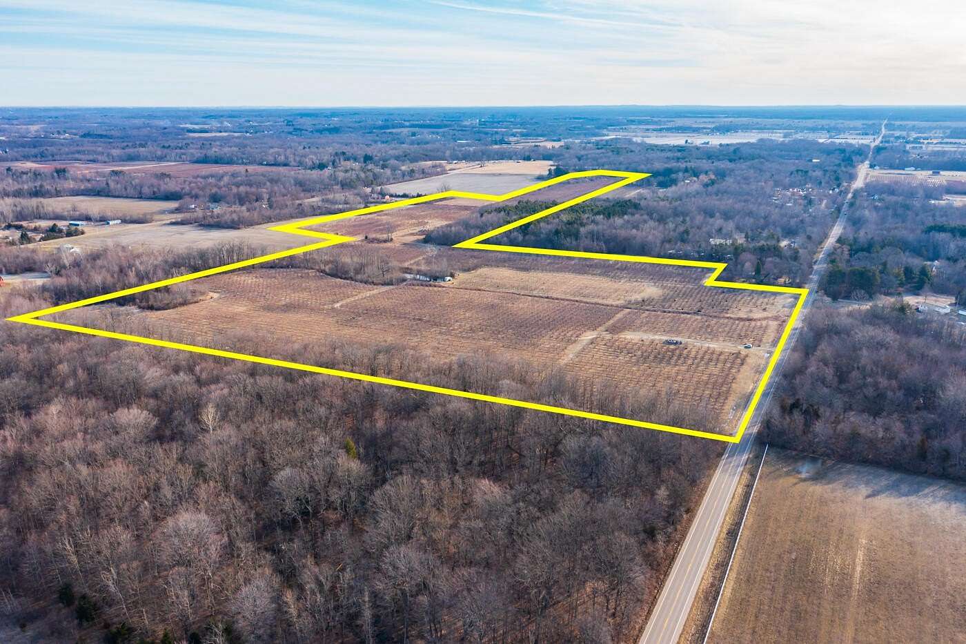 77.68 Acres of Agricultural Land for Sale in Fennville, Michigan