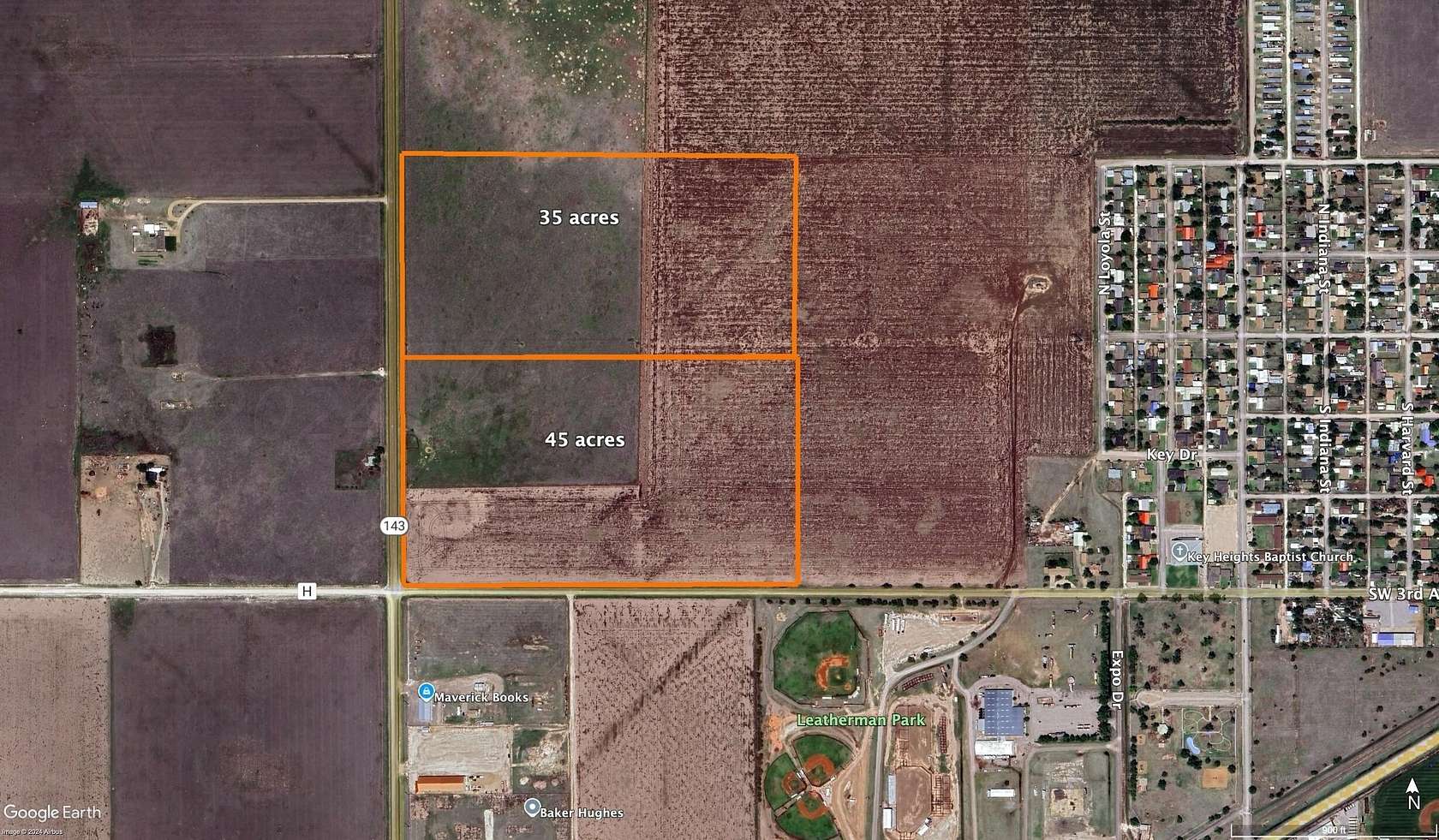 35 Acres of Commercial Land for Sale in Perryton, Texas