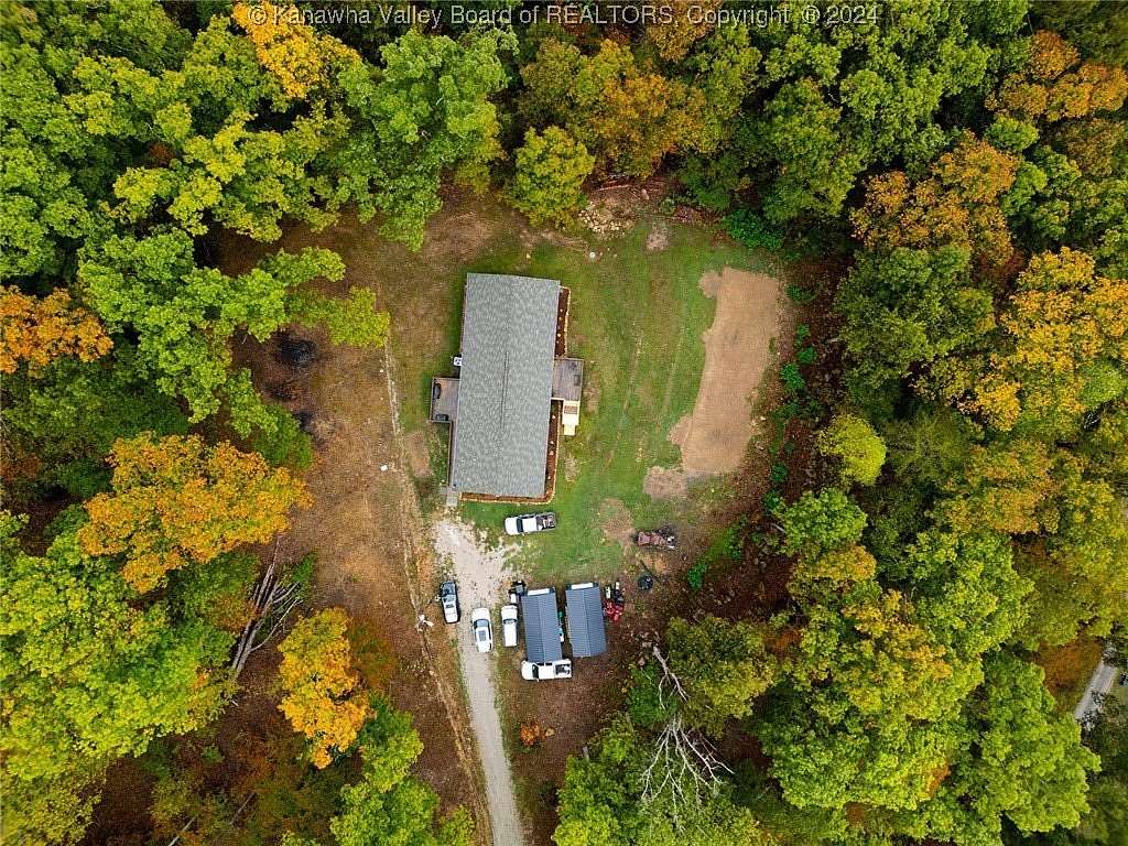 4.82 Acres of Residential Land with Home for Sale in Alum Creek, West Virginia