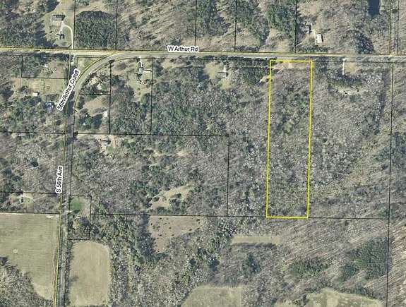 10 Acres of Recreational Land for Sale in New Era, Michigan