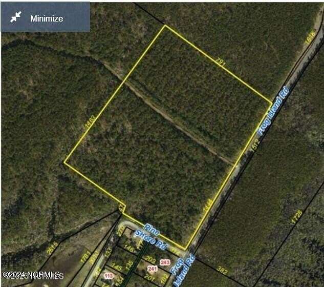 19.7 Acres of Recreational Land for Sale in Elizabeth City, North Carolina