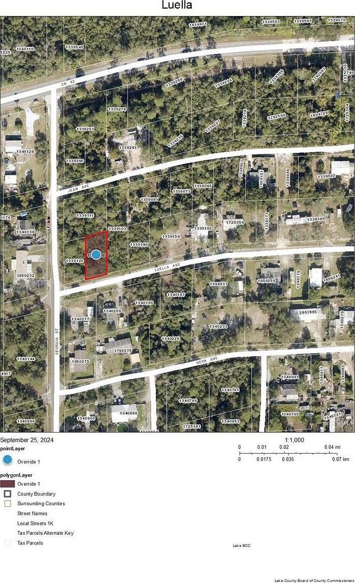 0.11 Acres of Land for Sale in Paisley, Florida