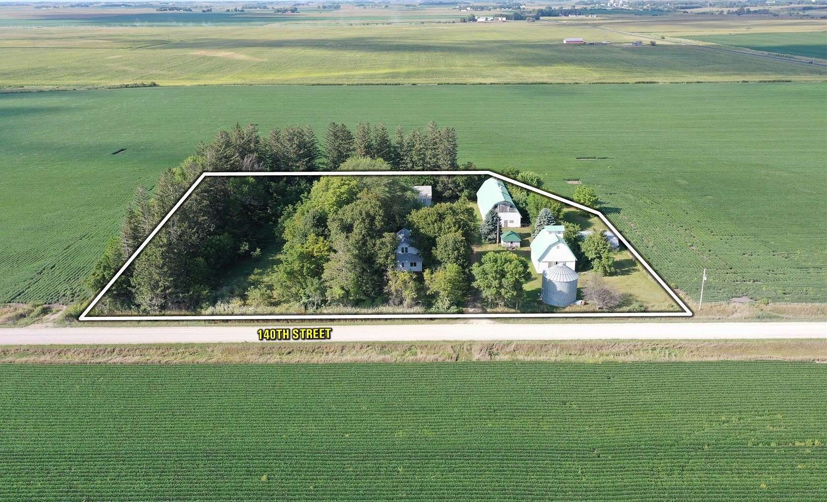 557 Acres of Improved Land for Auction in Twin Lake Township, Iowa