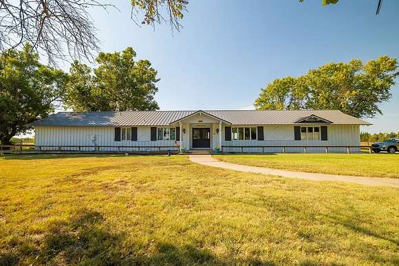 38.7 Acres of Agricultural Land with Home for Auction in Andover, Kansas