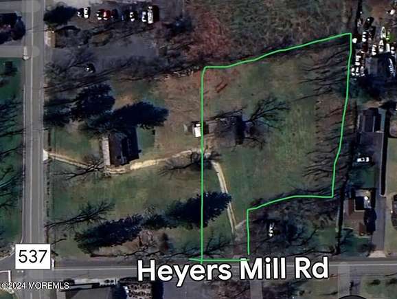 1.34 Acres of Commercial Land for Sale in Colts Neck, New Jersey