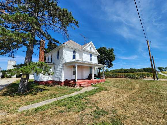 4.54 Acres of Residential Land with Home for Auction in South Charleston, Ohio