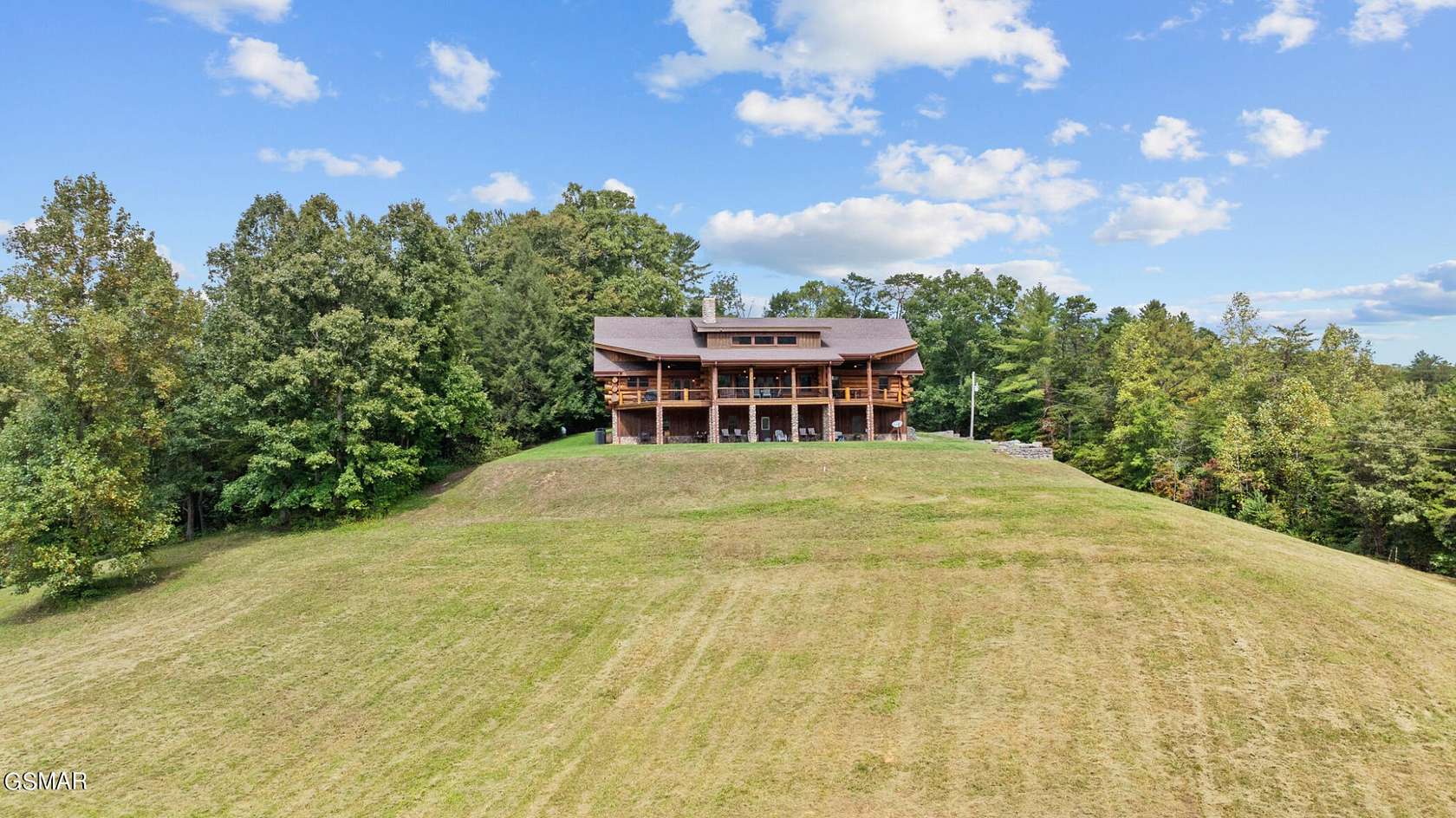 25.4 Acres of Land with Home for Sale in Cosby, Tennessee
