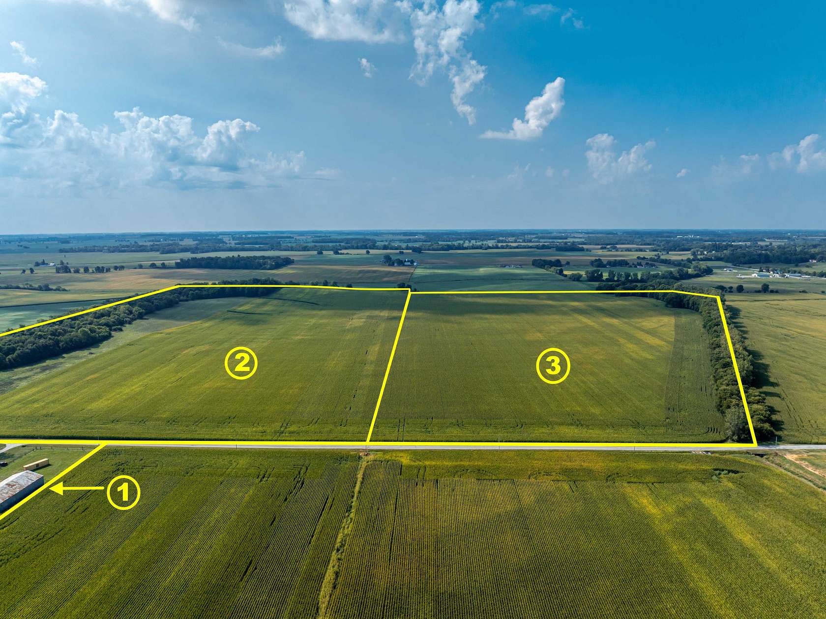 80 Acres of Land for Auction in South Charleston, Ohio