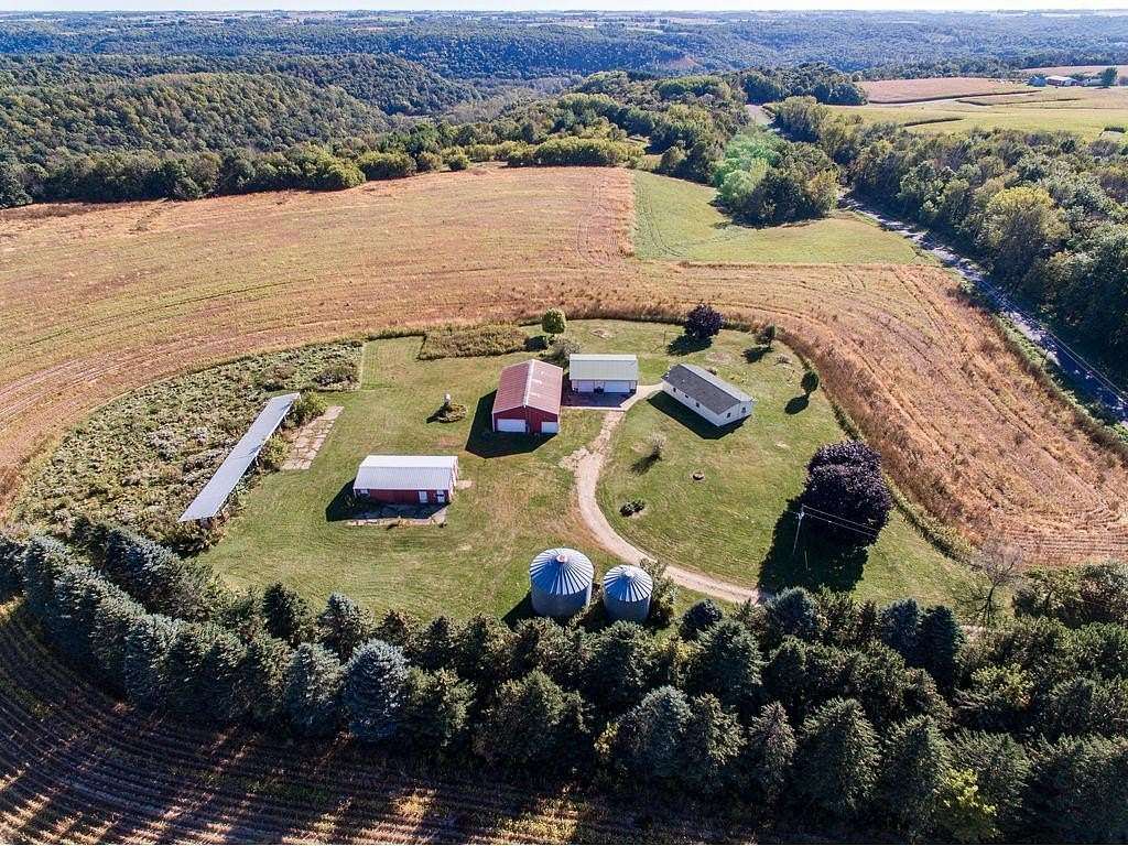 40 Acres of Agricultural Land with Home for Sale in Maiden Rock, Wisconsin