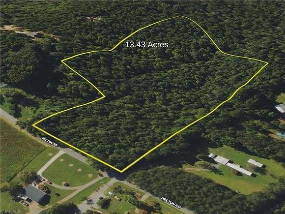 13.43 Acres of Land for Sale in Yadkinville, North Carolina