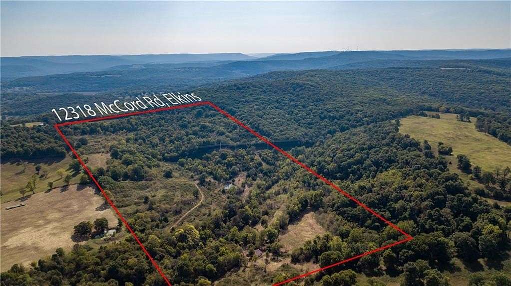 80 Acres of Land for Sale in Elkins, Arkansas