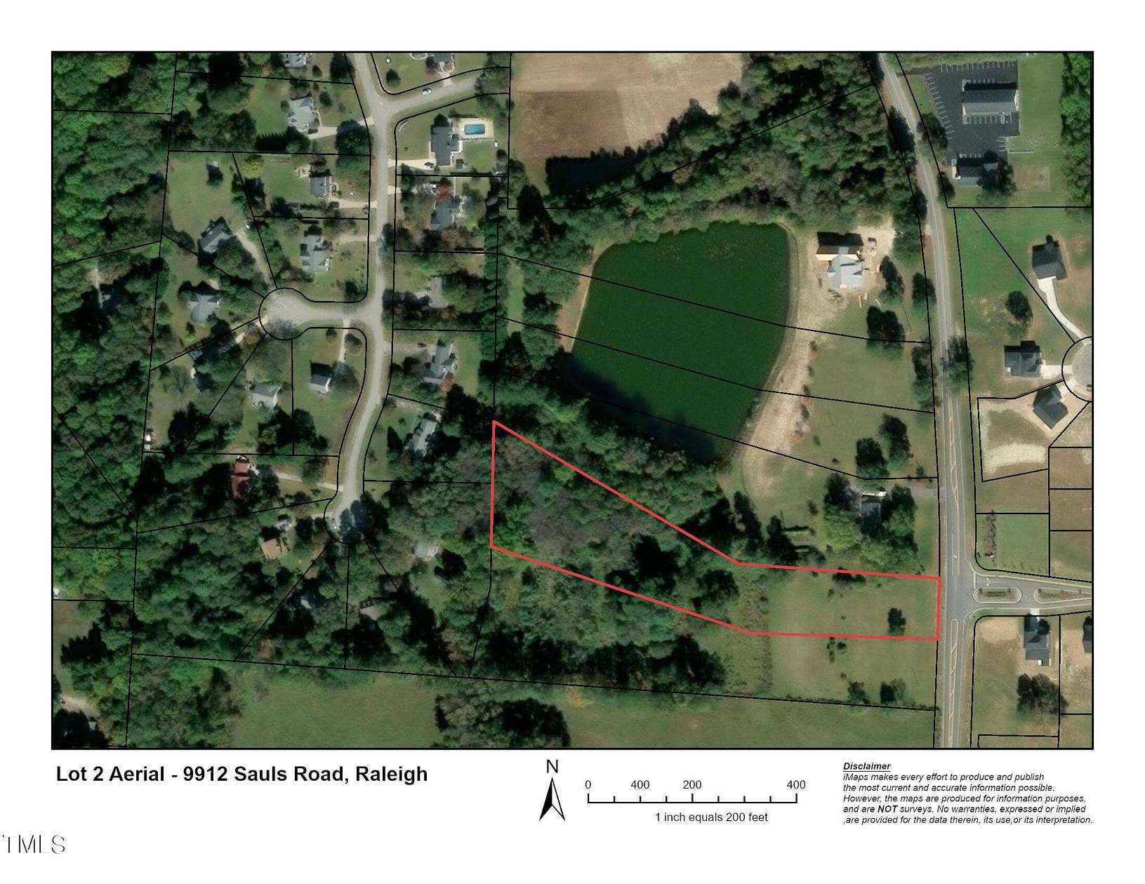 3.1 Acres of Agricultural Land for Sale in Raleigh, North Carolina