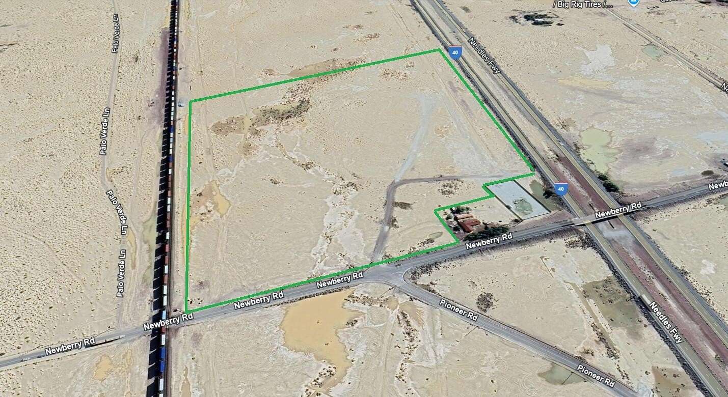 33 Acres of Commercial Land for Sale in Newberry Springs, California