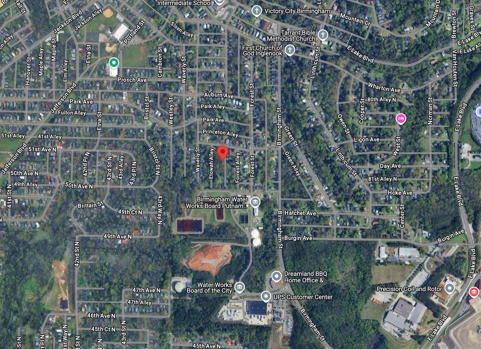 0.53 Acres of Residential Land for Sale in Birmingham, Alabama