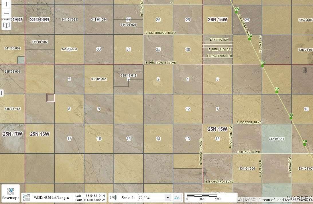 40 Acres of Recreational Land for Sale in Kingman, Arizona