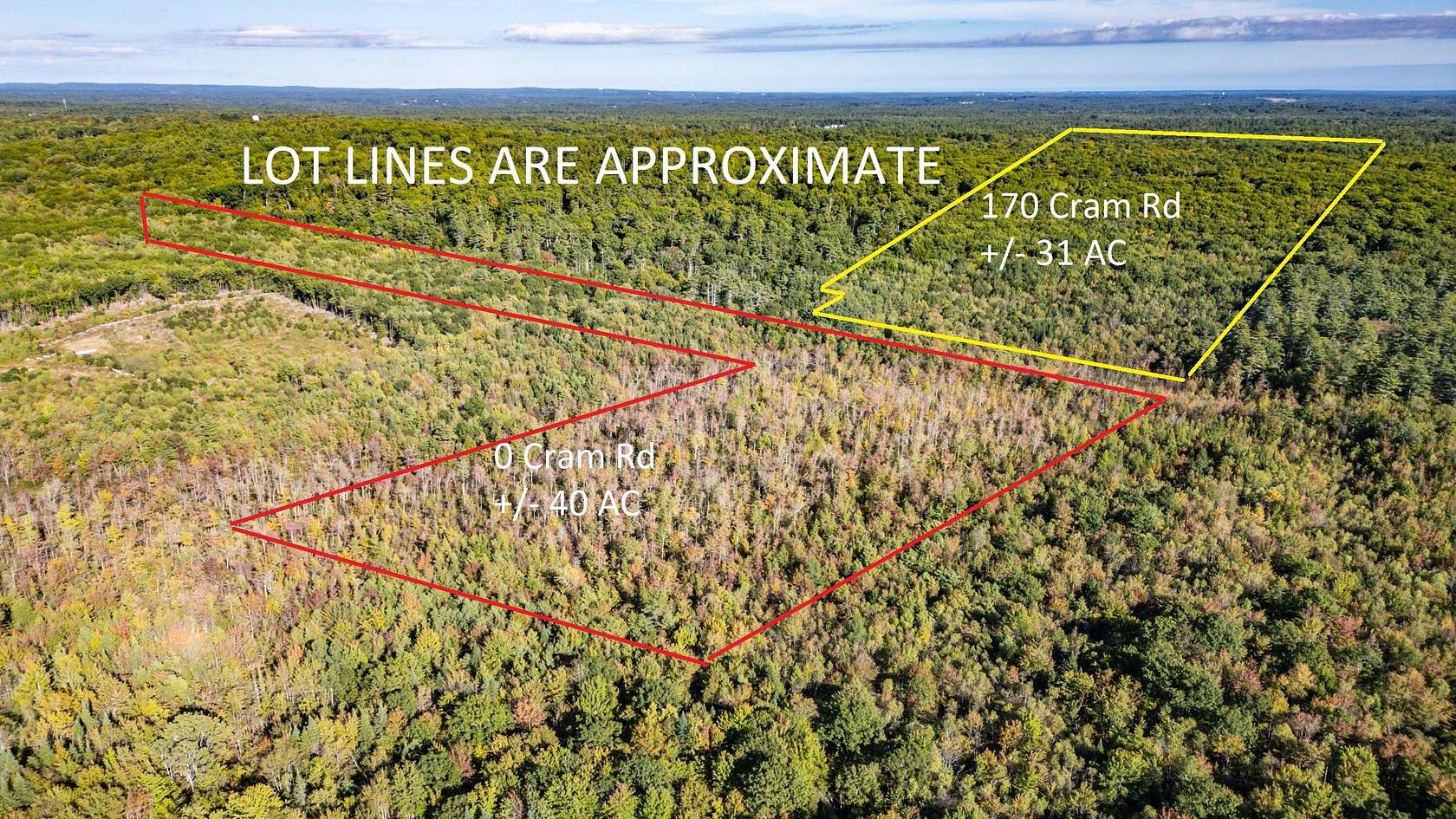 71 Acres of Land for Sale in Standish, Maine