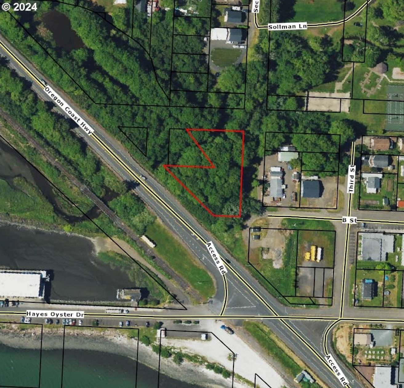 0.68 Acres of Commercial Land for Sale in Bay City, Oregon