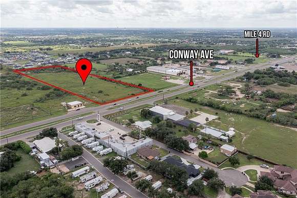 9.32 Acres of Commercial Land for Sale in Alton, Texas