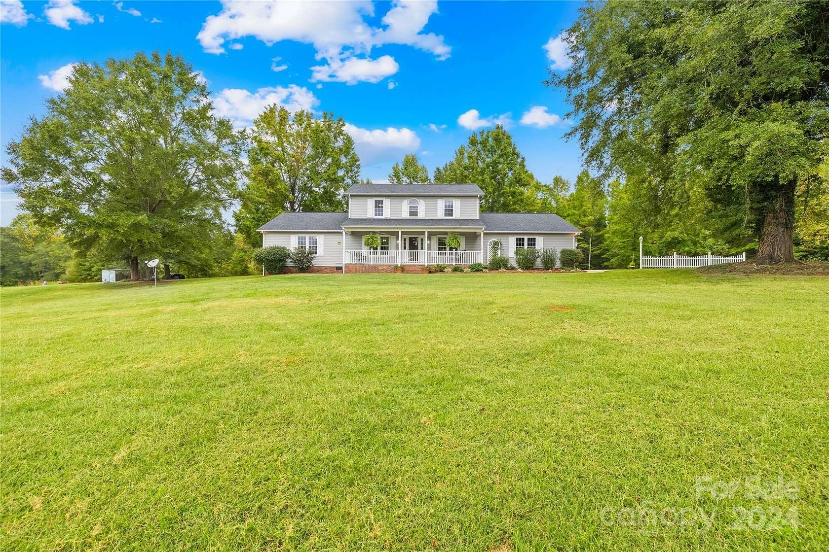 19.12 Acres of Land with Home for Sale in Shelby, North Carolina