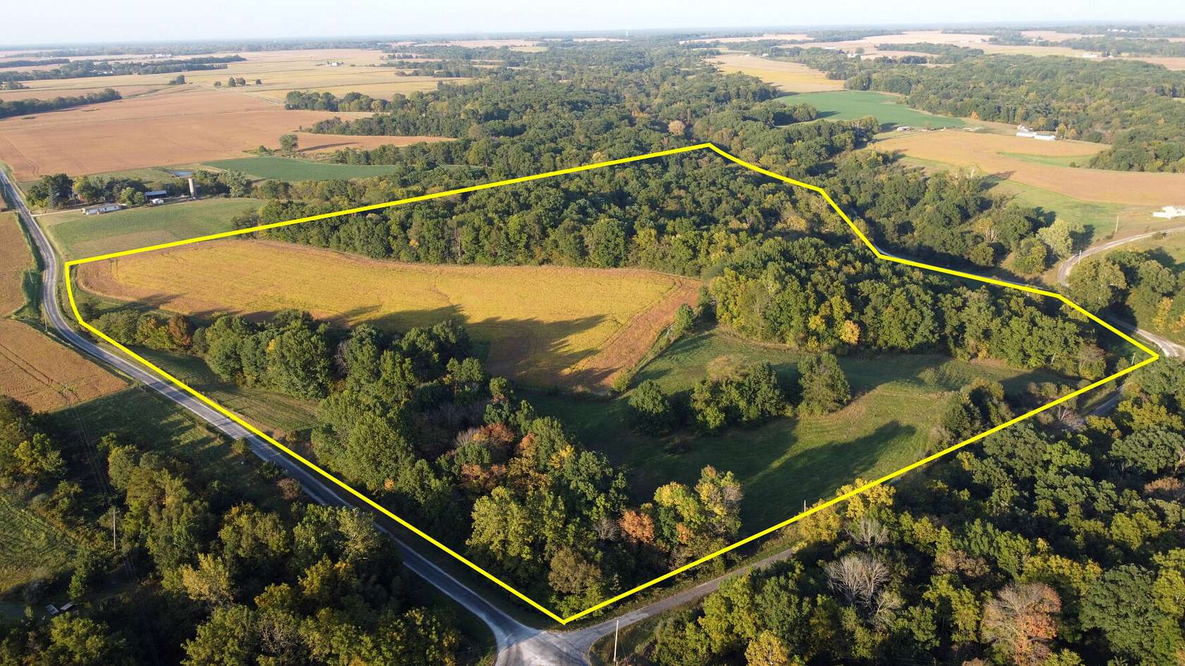 44.99 Acres of Recreational Land & Farm for Sale in Rushville, Illinois