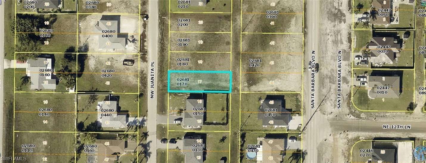 0.115 Acres of Residential Land for Sale in Cape Coral, Florida