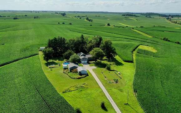 3.95 Acres of Residential Land with Home for Sale in South Amana, Iowa